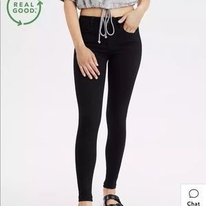American Eagle Black Skinny Jeans